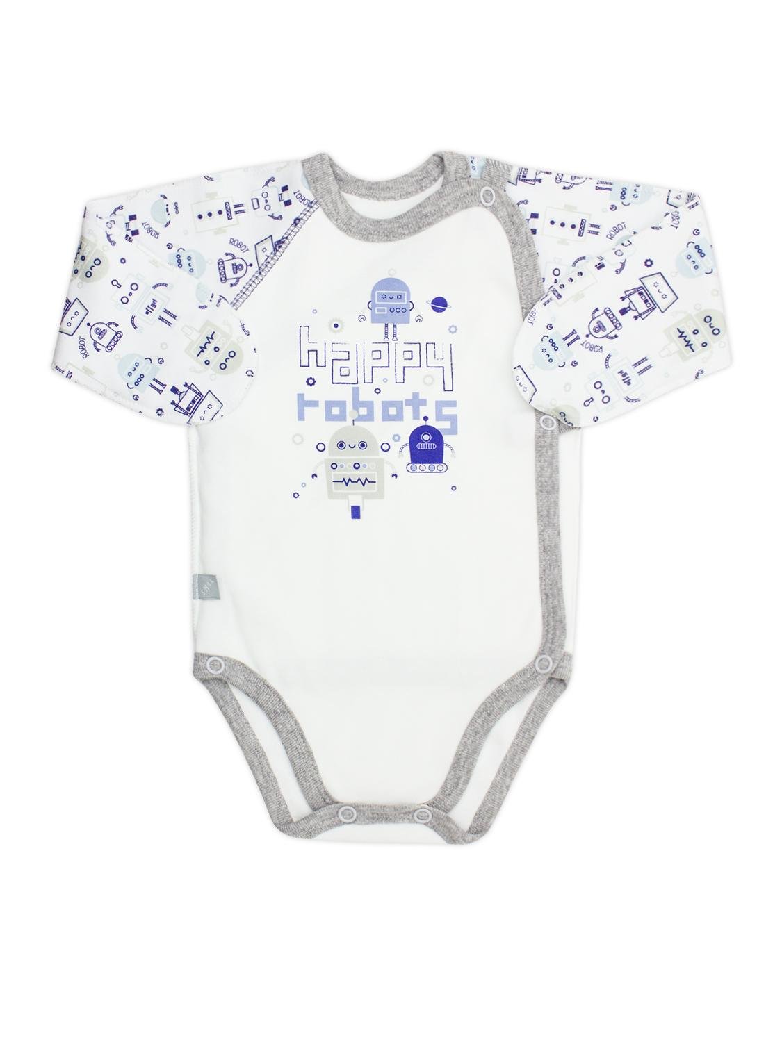 Боди для младенцев Smil 62 см Белый-рисунок (102447)