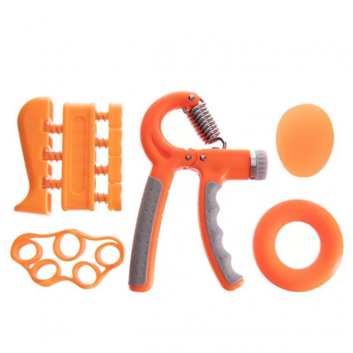 Набір еспандерів кистьових OSPORT 5 шт. 10-60 кг Помаранчевий (MS 4226) - фото 1