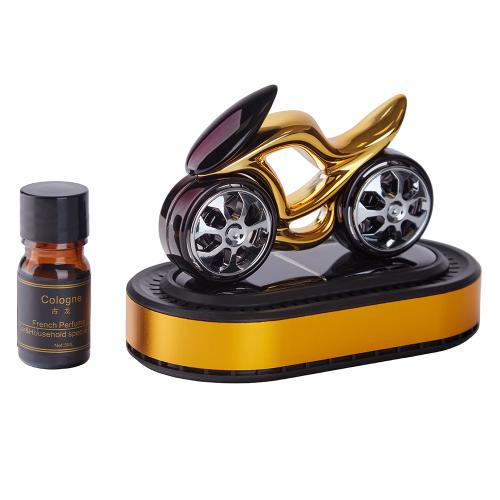 Освежитель воздуха Мотоцикл на солнечной батарее Gold