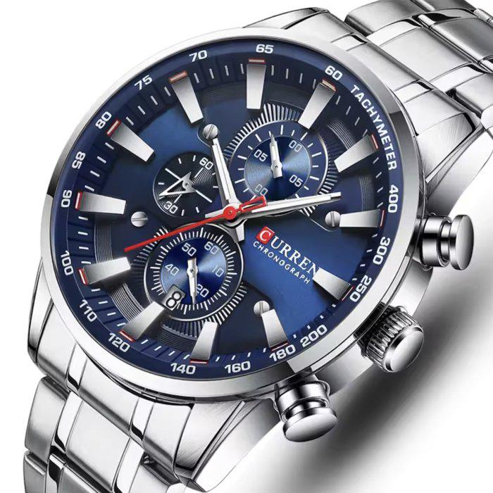 Часы наручные мужские Curren Pacific Silver (1951) - фото 2 Часы наручные мужские Curren Pacific Silver (1951) - фото 2