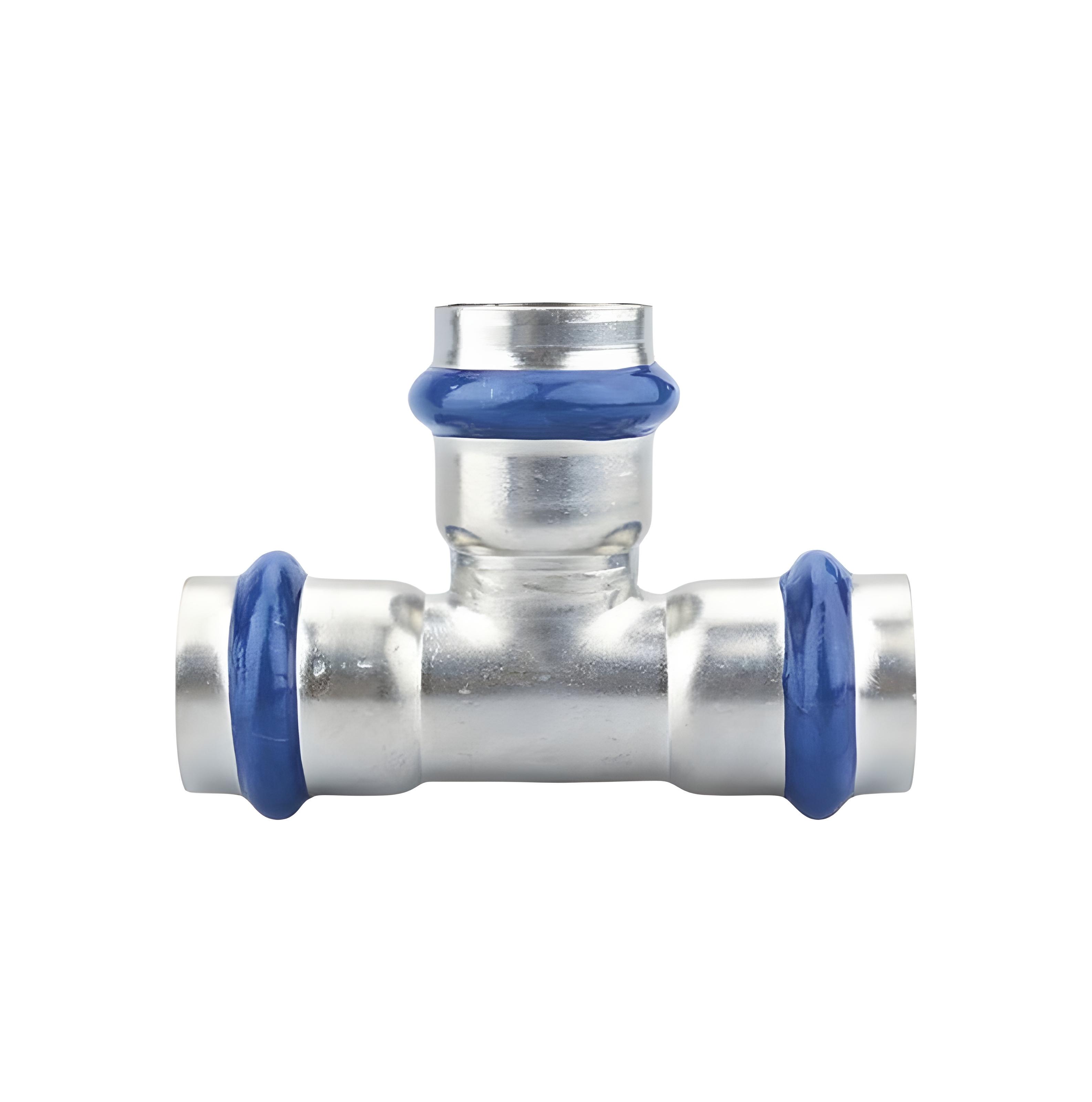 Трійник ASG INOX тип V press steel d 42 мм (SW-101577)