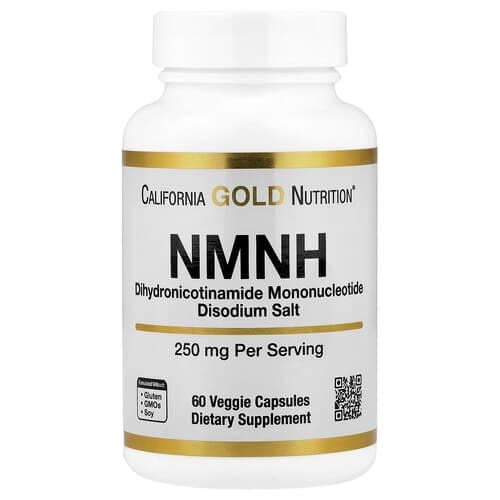 Ниацин B-3 California Gold Nutrition NMNH 250 мг 60 растительных капс. (CGN-02534)