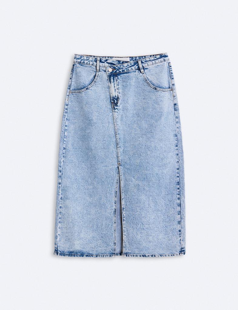 Юбка джинсовая женская Diverse ARILA M Светло-голубой (5905384039132) - фото 8 Юбка джинсовая женская Diverse ARILA M Светло-голубой (5905384039132) - фото 8