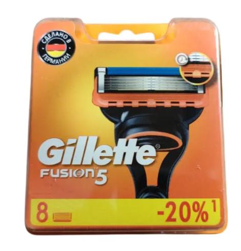 Картриджи для бритья Gillette Fusion 5 5 лезвий 8 шт. (36666338)