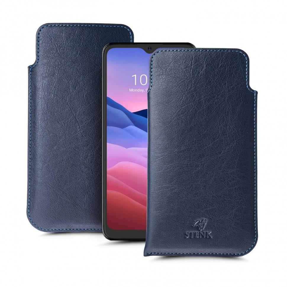 Футляр Stenk Elegance для ZTE Blade V2020 Smart Синий (67892) Футляр Stenk Elegance для ZTE Blade V2020 Smart Синий (67892)