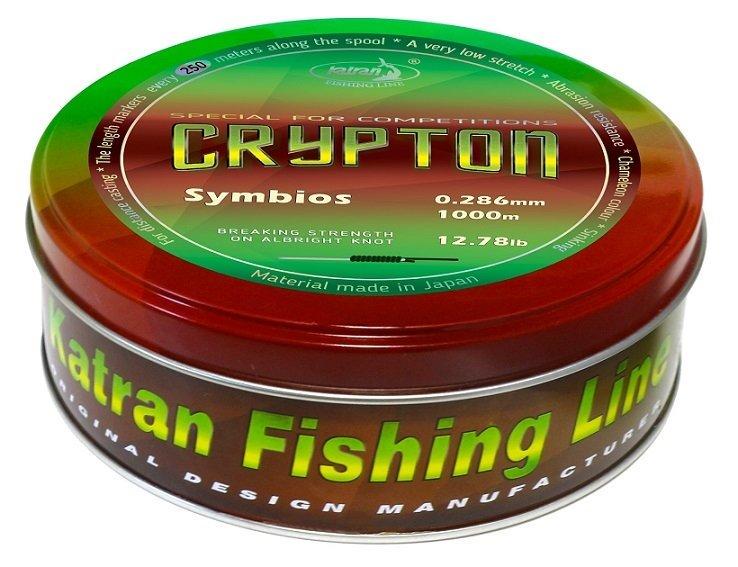 Леска Katran Crypton Symbios 0,286 мм 1000 м - фото 2 Леска Katran Crypton Symbios 0,286 мм 1000 м - фото 2