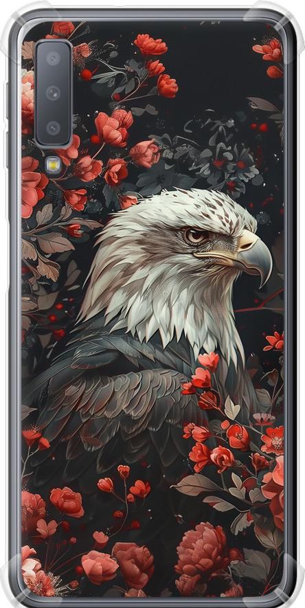 Чехол на Samsung Galaxy A7 (2018) A750F Цветочный страж (6102sp-1582-42517)