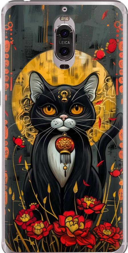 Чехол на Huawei Mate 9 Pro China Cat (6134u-819-42517)