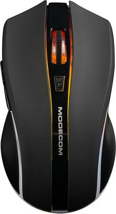 Компьютерная мышка беспроводная Modecom MC-WRM1 зарядка 3 кнопки 1600 dpi Черный (36260859)