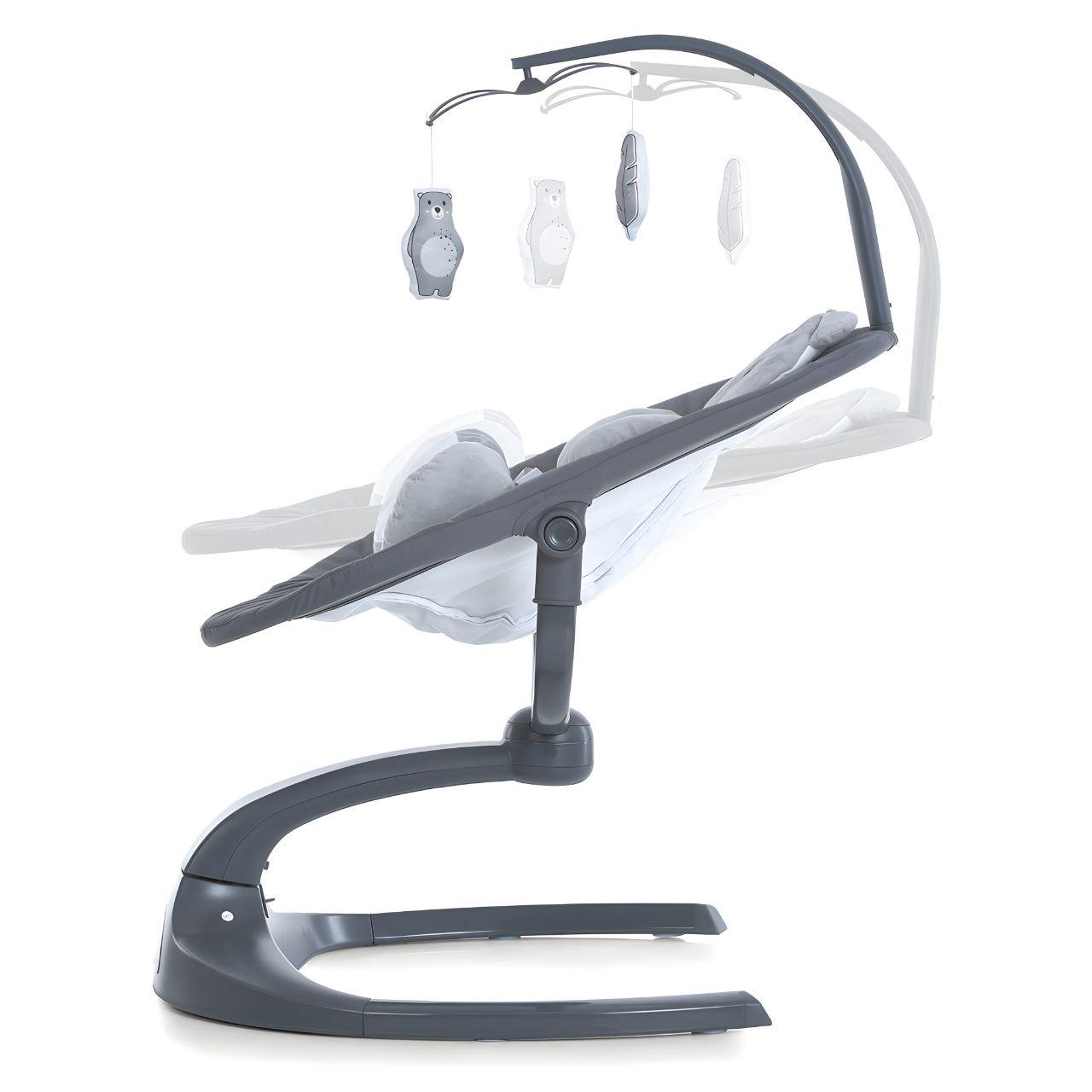 Укачивающий центр El Camino ME 1077 HUGS поворот на 360° Gray (24200933) - фото 4 Укачивающий центр El Camino ME 1077 HUGS поворот на 360° Gray (24200933) - фото 4