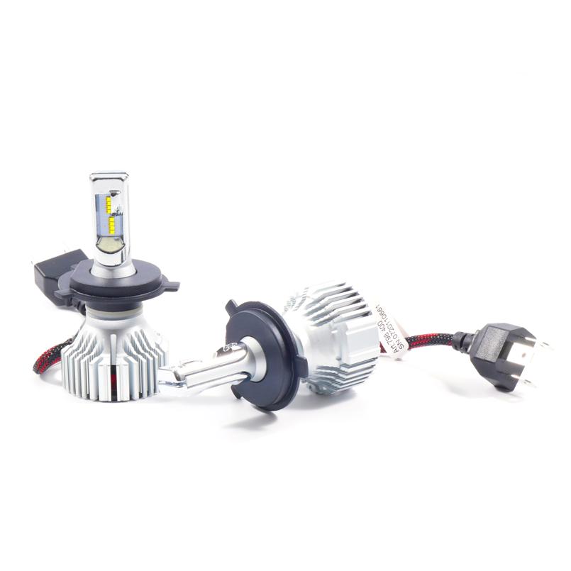 Автолампа LED Winso H4 12/24V 60W 8000Lm 6500К ZES Chip 2 шт.