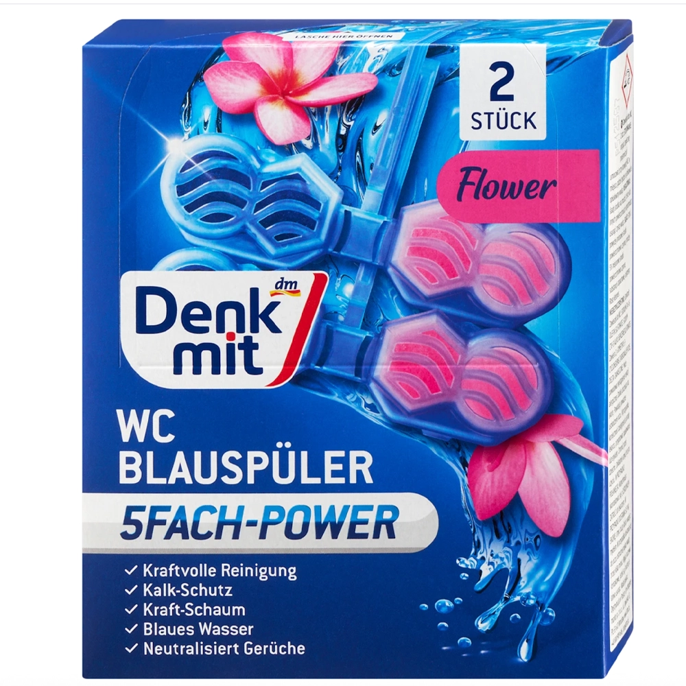 Блок туалетний DenkMit Flower 2 шт. (EPI-15102025-641)