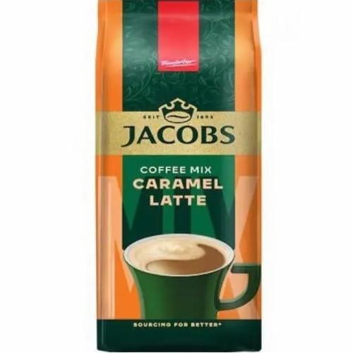 Кофейный напиток Jacobs Caramel Latte 450 г (05256) Кофейный напиток Jacobs Caramel Latte 450 г (05256)