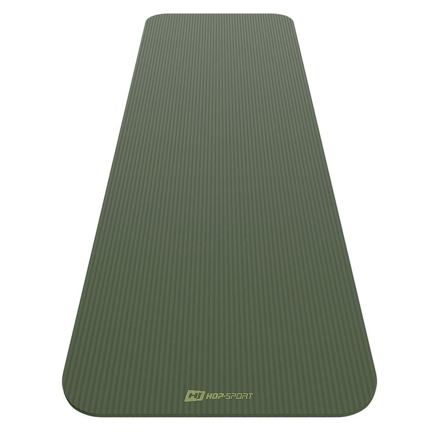 Коврик для йоги Hop-Sport HS-NB010GM NBR 1 см Темный Хаки (5164) - фото 9 Коврик для йоги Hop-Sport HS-NB010GM NBR 1 см Темный Хаки (5164) - фото 9