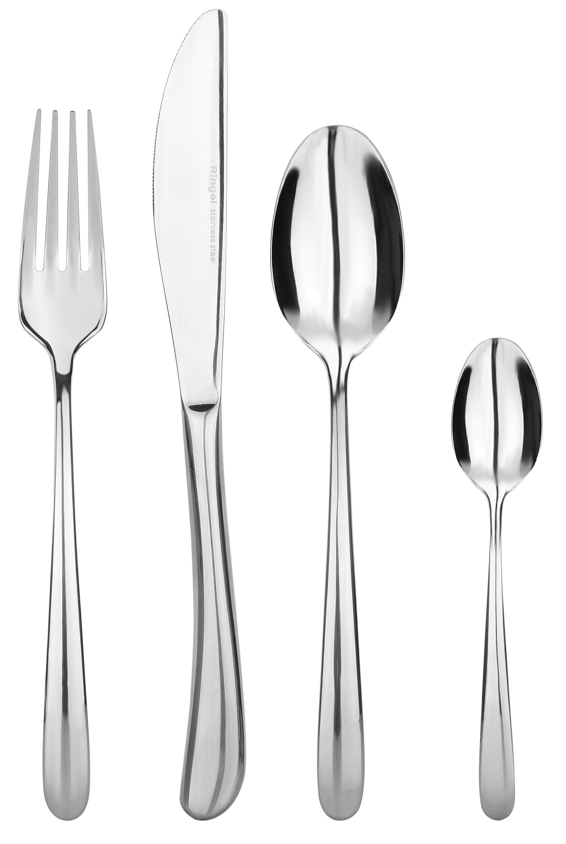 Набор столовых приборов RINGEL Moon из нержавеющей стали 16 шт. (RG-3122-6/4)