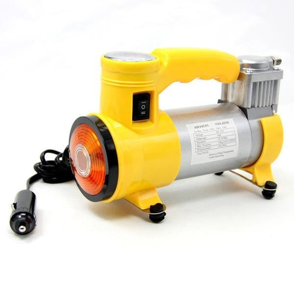 Компресор AC+PRO.12VOLT YELLOW LARGE SINGLE BAR GAS PUMP