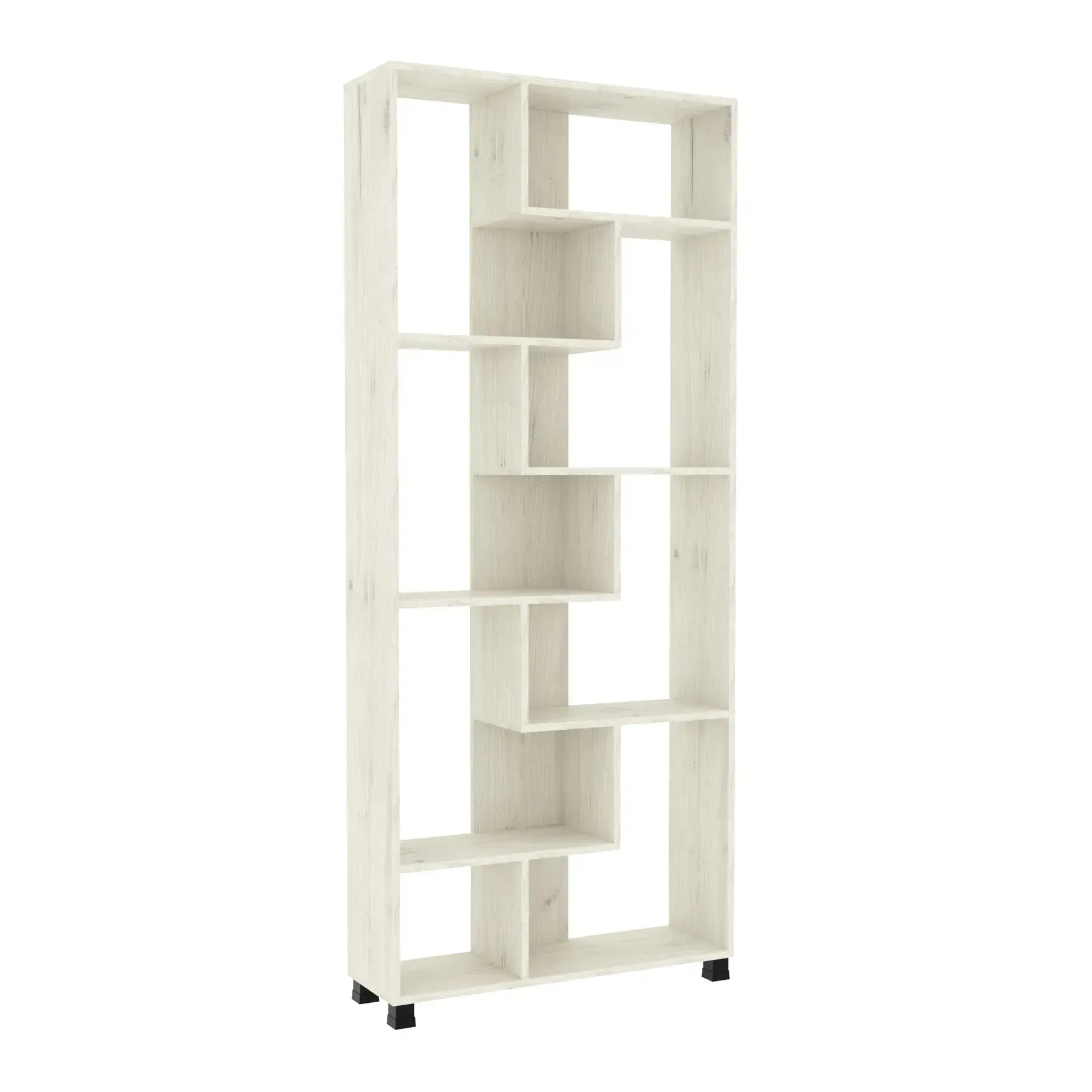 Стелаж Kontinent OS-4 80х25х190 см Дуб Крафт Білий (52811678) - фото 2 Стелаж Kontinent OS-4 80х25х190 см Дуб Крафт Білий (52811678) - фото 2