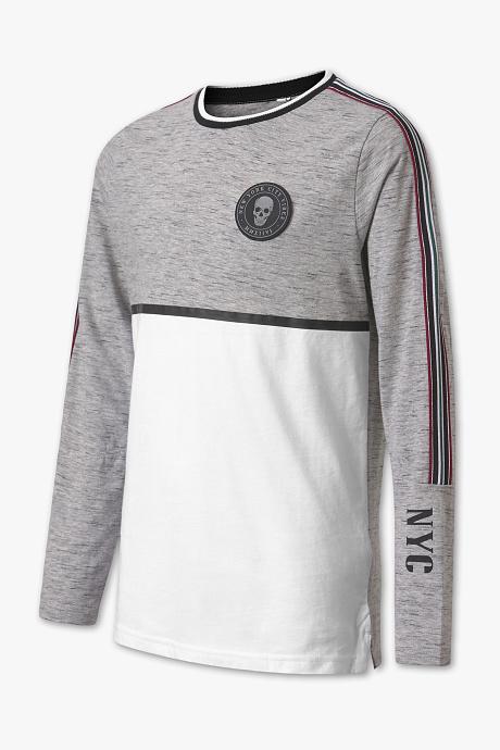 Реглан для хлопчика C&A 122-128 розмір Сірий/Білий (2c38ee2c)