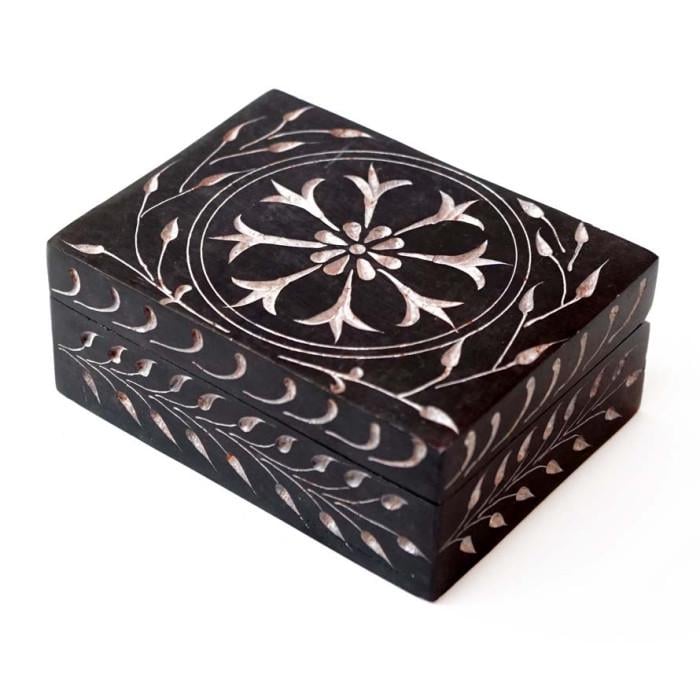 Шкатулка для бижутерии Мандала каменная (9170393)