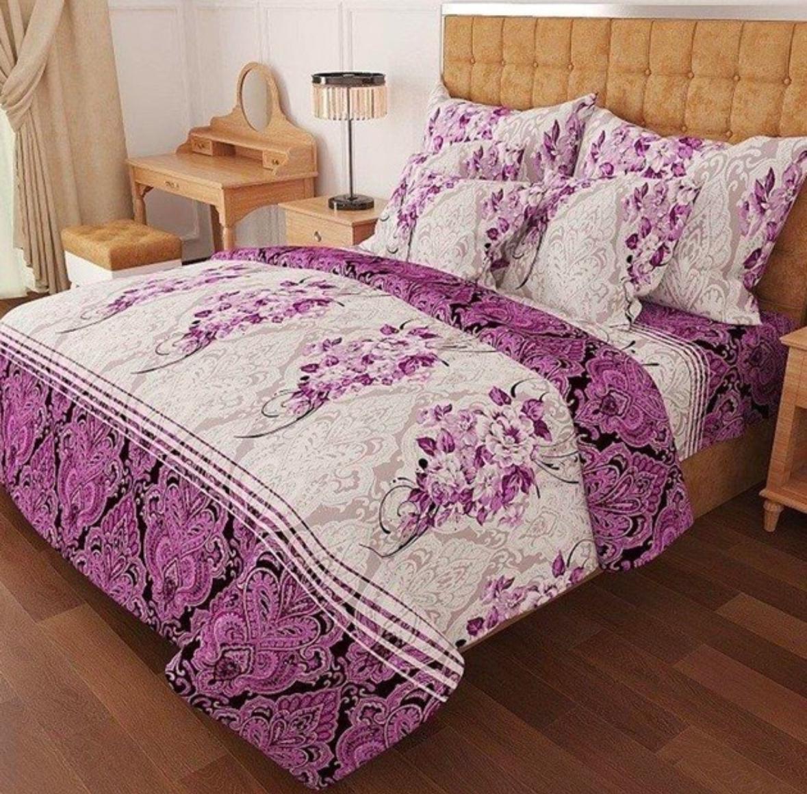 Комплект постельного белья Vital Textile Голд Люкс бязь полуторный 150х220 см (BL1.5-655)