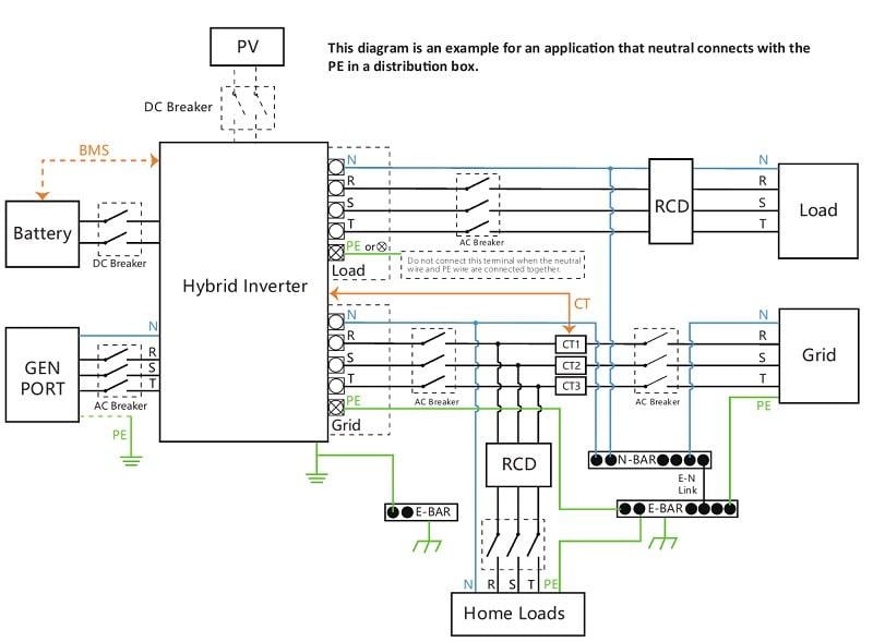 Інвертор гібридний Deye SUN-12K-SG04LP3-EU трифазний (77789901) - фото 4 Інвертор гібридний Deye SUN-12K-SG04LP3-EU трифазний (77789901) - фото 4