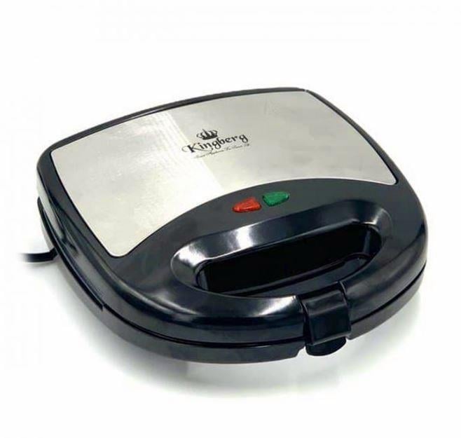 Вафельница Kingberg KB-2047 800 Вт со съемными насадками Черный (8571152)