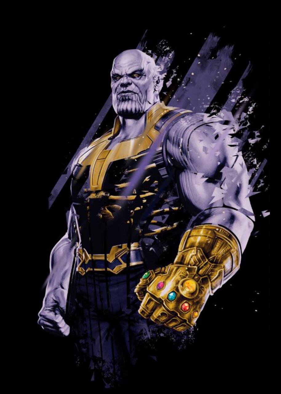 Картина постер Gee! Thanos Танос мінімалізм 40х60 см TN.09.073