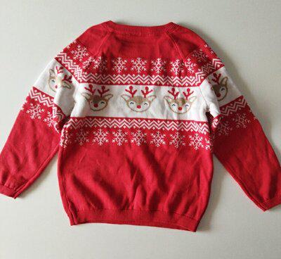 Костюм бавовняний Pepco з новорічними візерунками 86 см