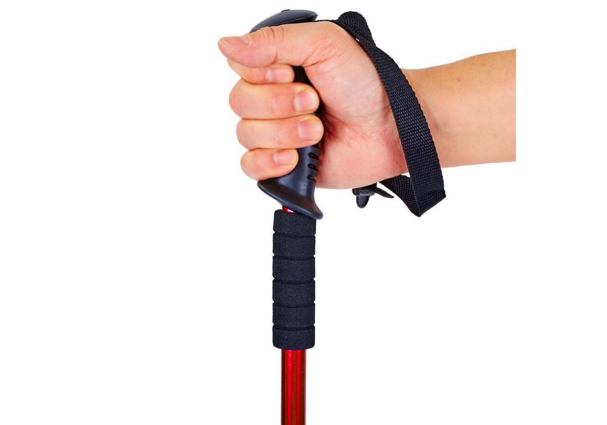 Палка для скандинавской ходьбы EasyFit SKY ROAD Красный (EF-2471-R) - фото 4 Палка для скандинавской ходьбы EasyFit SKY ROAD Красный (EF-2471-R) - фото 4