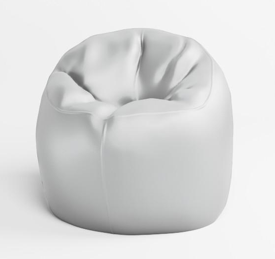 Кресло-мешок SkyPuff Облачко экокожа Zeus Delux 100 см Grey (10001179) Кресло-мешок SkyPuff Облачко экокожа Zeus Delux 100 см Grey (10001179)