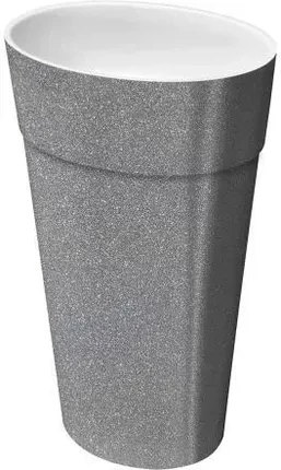 Умивальник Besco Uniqa Glam 32х46х84 см Графітовий (UMDUWGG) - фото 1 Умивальник Besco Uniqa Glam 32х46х84 см Графітовий (UMDUWGG) - фото 1