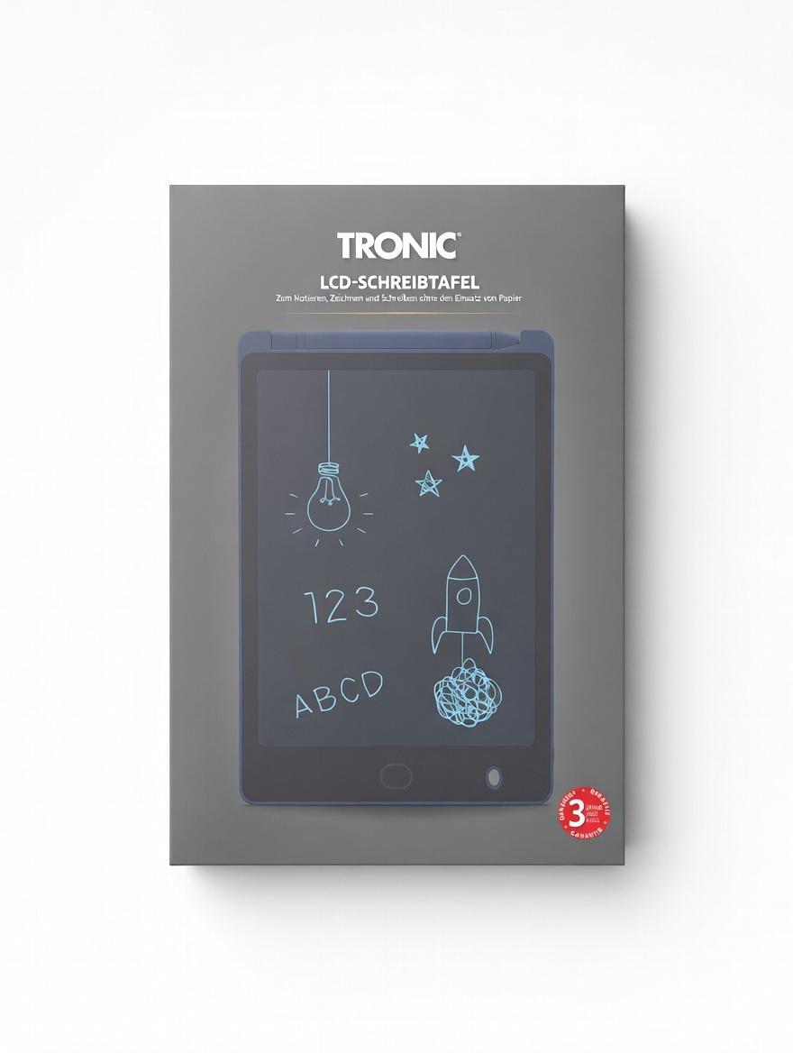 Планшет для малювання LCD TRONIC Schreibtafel дитячий 8,5–10" з кнопкою стирання (500164) Планшет для малювання LCD TRONIC Schreibtafel дитячий 8,5–10" з кнопкою стирання (500164)
