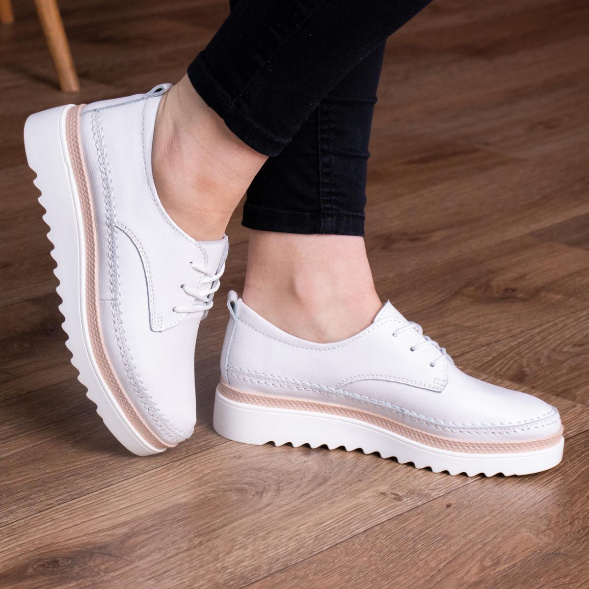 Туфли женские Fashion р. 41 26 см Белый (2932)