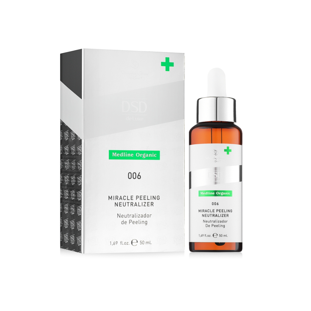 Нейтралізатор пілінгу міракл DSD de Luxe Medline Organic Miracle Peeling Neutralizer №006 50 мл