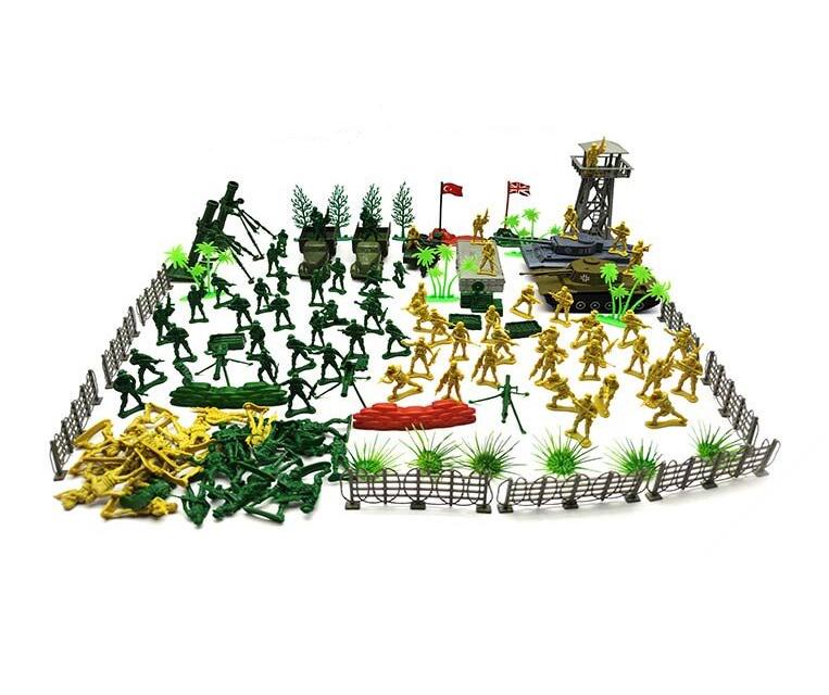 Набор игровых фигурок Комбат 150 элементов Multicolor (129819)