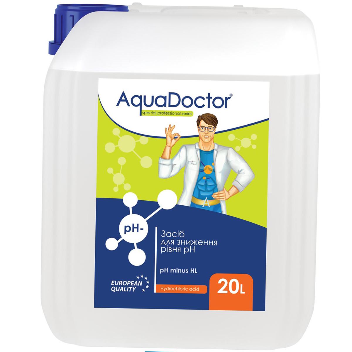 Засіб AquaDoctor pH Minus HL 20 л для зниження pH (8984848)