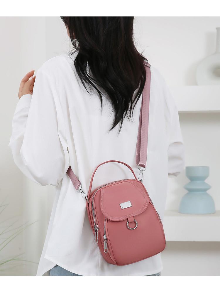 Женская сумка классическая 10649 кросс-боди Темно-розовый (29471896) - фото 3 Женская сумка классическая 10649 кросс-боди Темно-розовый (29471896) - фото 3