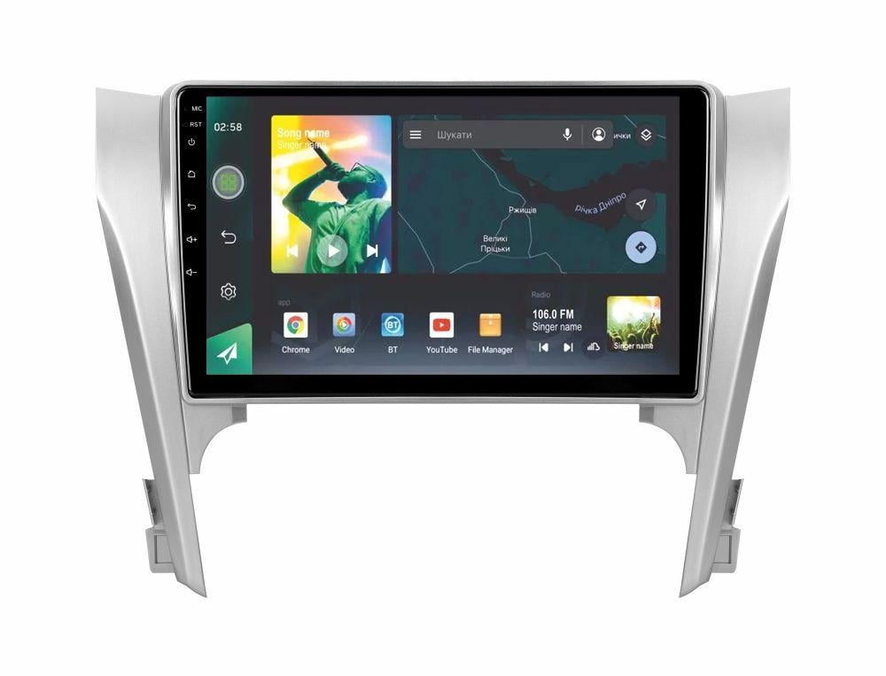 Автомагнитола штатная Sigma X10464 10 4/64 GB для Toyota Camry 7 XV 50/55 2011-2014 B 10" (AR-72373)