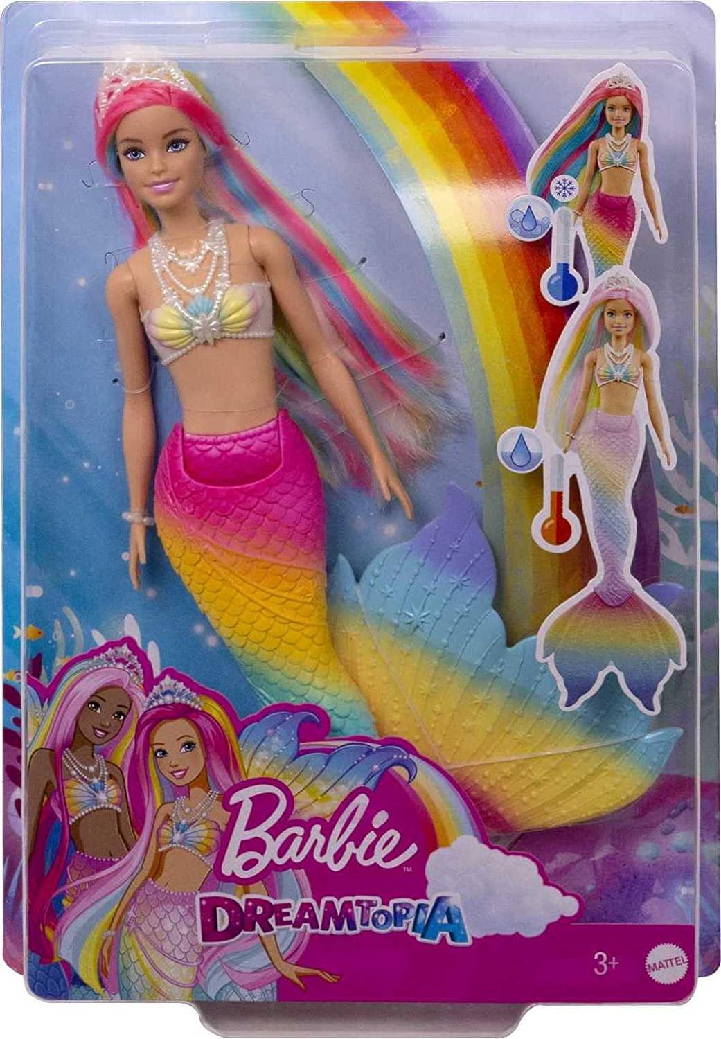 Лялька Barbie Dreamtopia Rainbow Magic Mermaid (BR0243) - фото 6