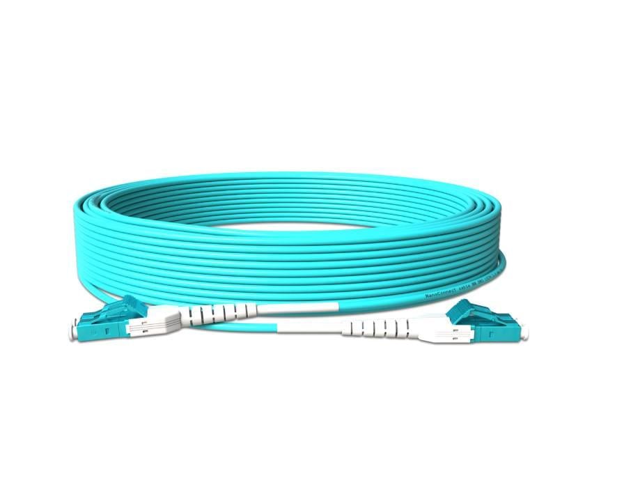 Патч-корд оптический NanoConnect LC/UPC-LC/UPC LSZH Multimode OM3 MM Uniboot 2 мм х 10 м Бирюзовый Патч-корд оптический NanoConnect LC/UPC-LC/UPC LSZH Multimode OM3 MM Uniboot 2 мм х 10 м Бирюзовый