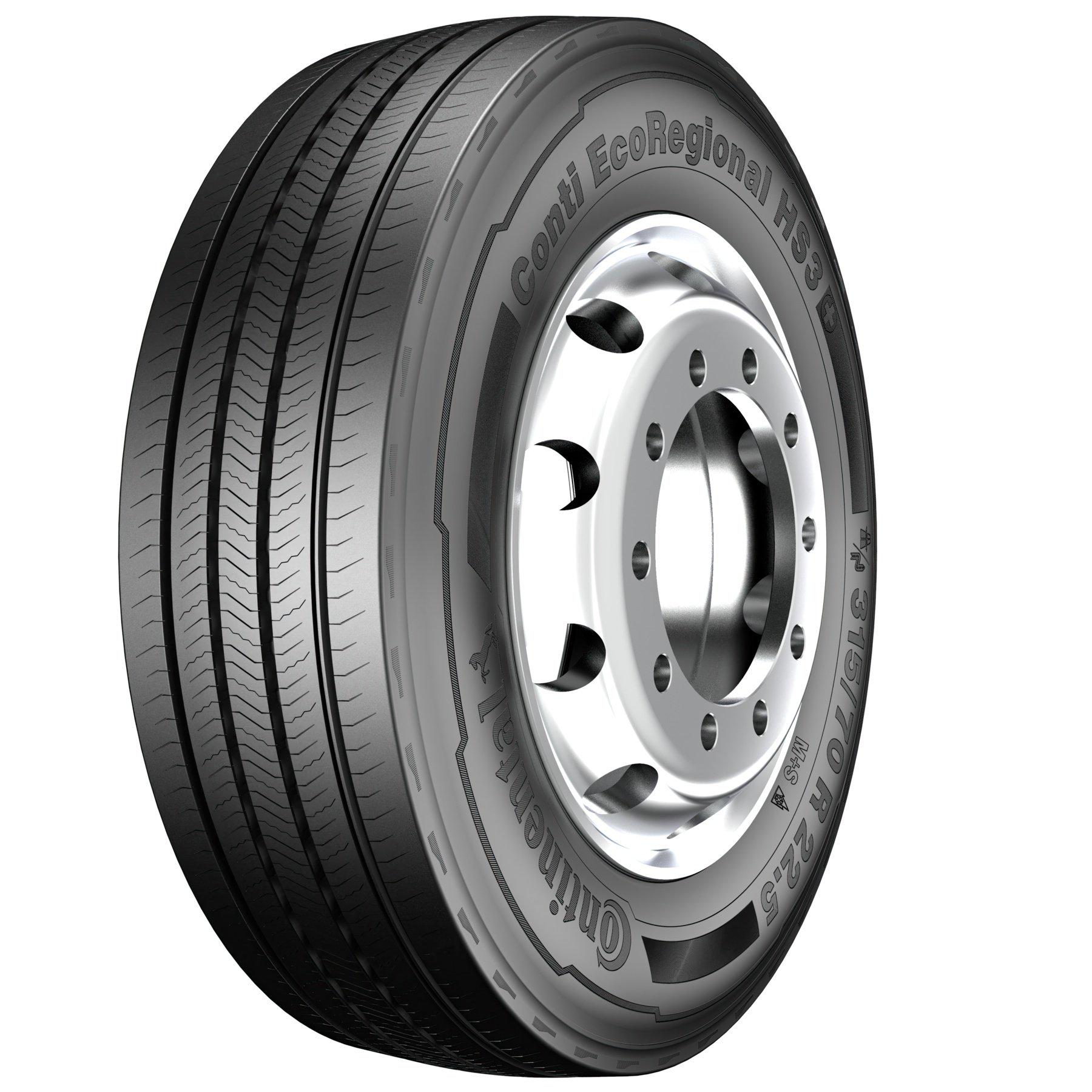 Шина всесезонная Continental Conti EcoRegional HS3+ рулевая 385/65 R22.5 164K (1002654663)