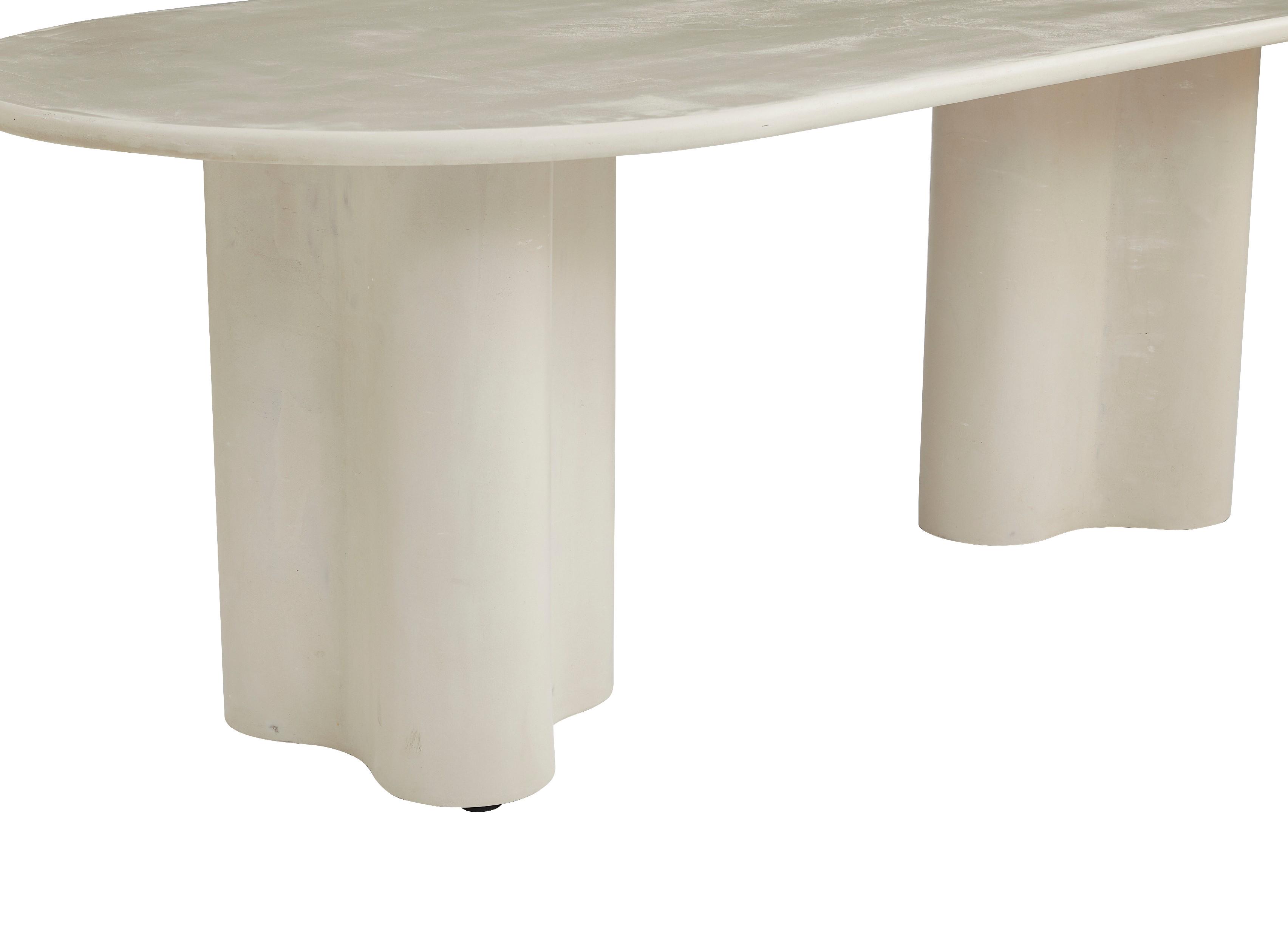 Стіл обідній Кліо Ветро 2200/1000/760 мм МДФ матовий бетон (TМ-220) - фото 4 Стіл обідній Кліо Ветро 2200/1000/760 мм МДФ матовий бетон (TМ-220) - фото 4