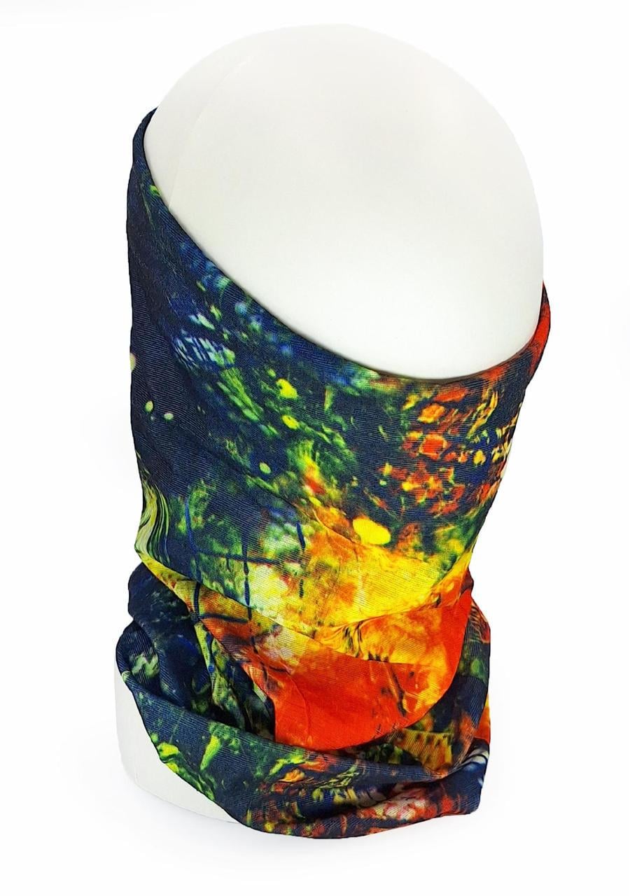 Баф для велосипеда Абстракция 23х46 см Разноцветный (G0001030)