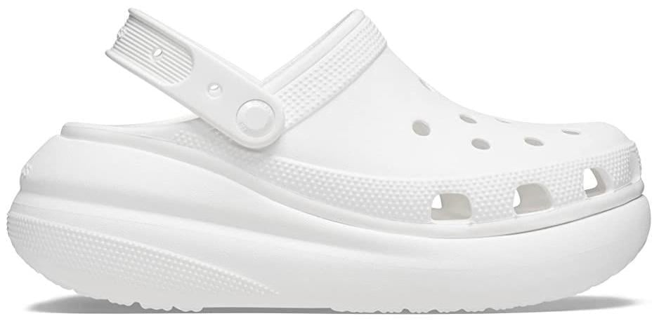 Сабо жіночі Crocs Classic Crush Clog M5W7 р. 37 24 см White (207521)