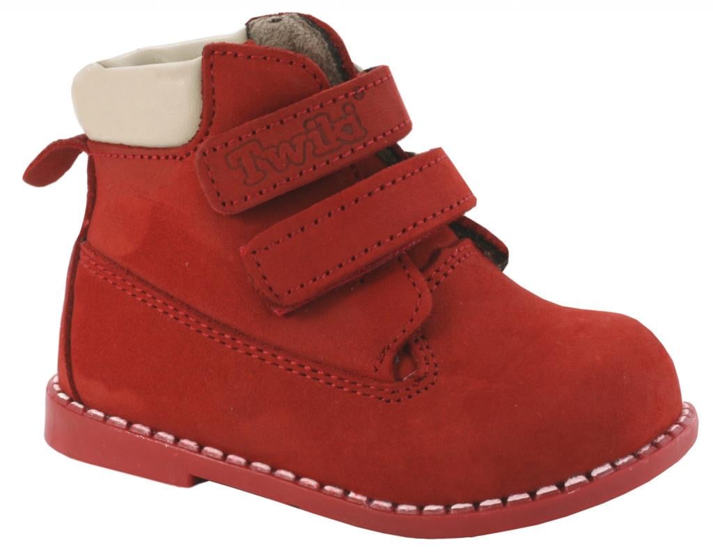 Ботинки осенние Minitin для мальчиков 750 г. 18 Красный