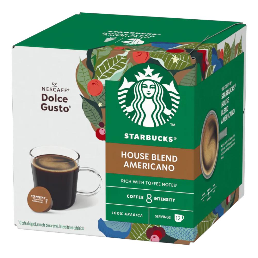 Кава у капсулах STARBUCKS Nescafe Dolce Gusto House Blend Amerio 12 шт. - фото 2
