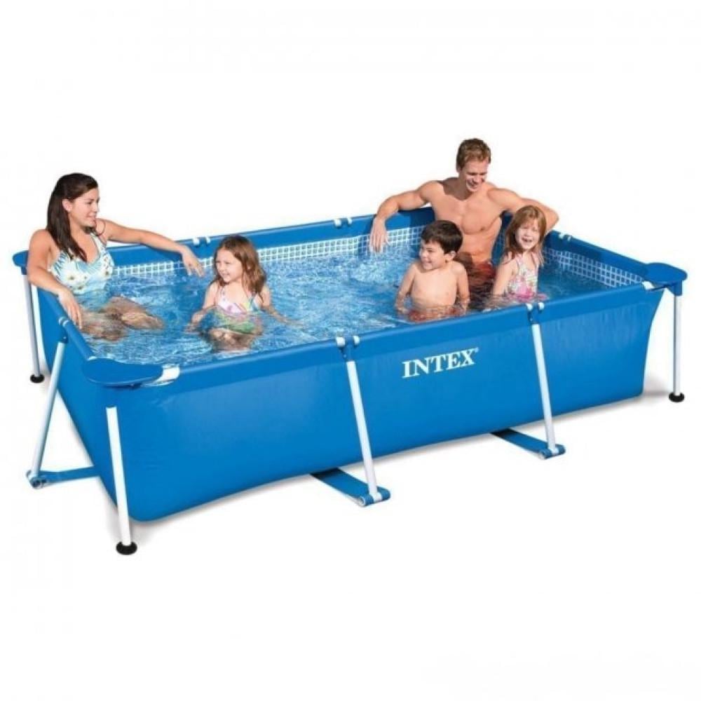 Каркасный бассейн семейный Intex 28272 300х200х75см 3834л Синий
