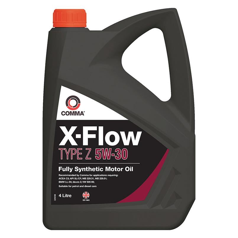 Моторне масло Comma X-FLOW TYPE Z 5W-30 4 л (XFZ4L)
