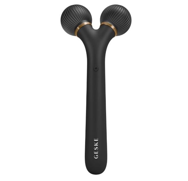 Ролик электронный для лица GESKE Sonic Facial Roller 4в1 ультразвуковой Grey (HB0175)