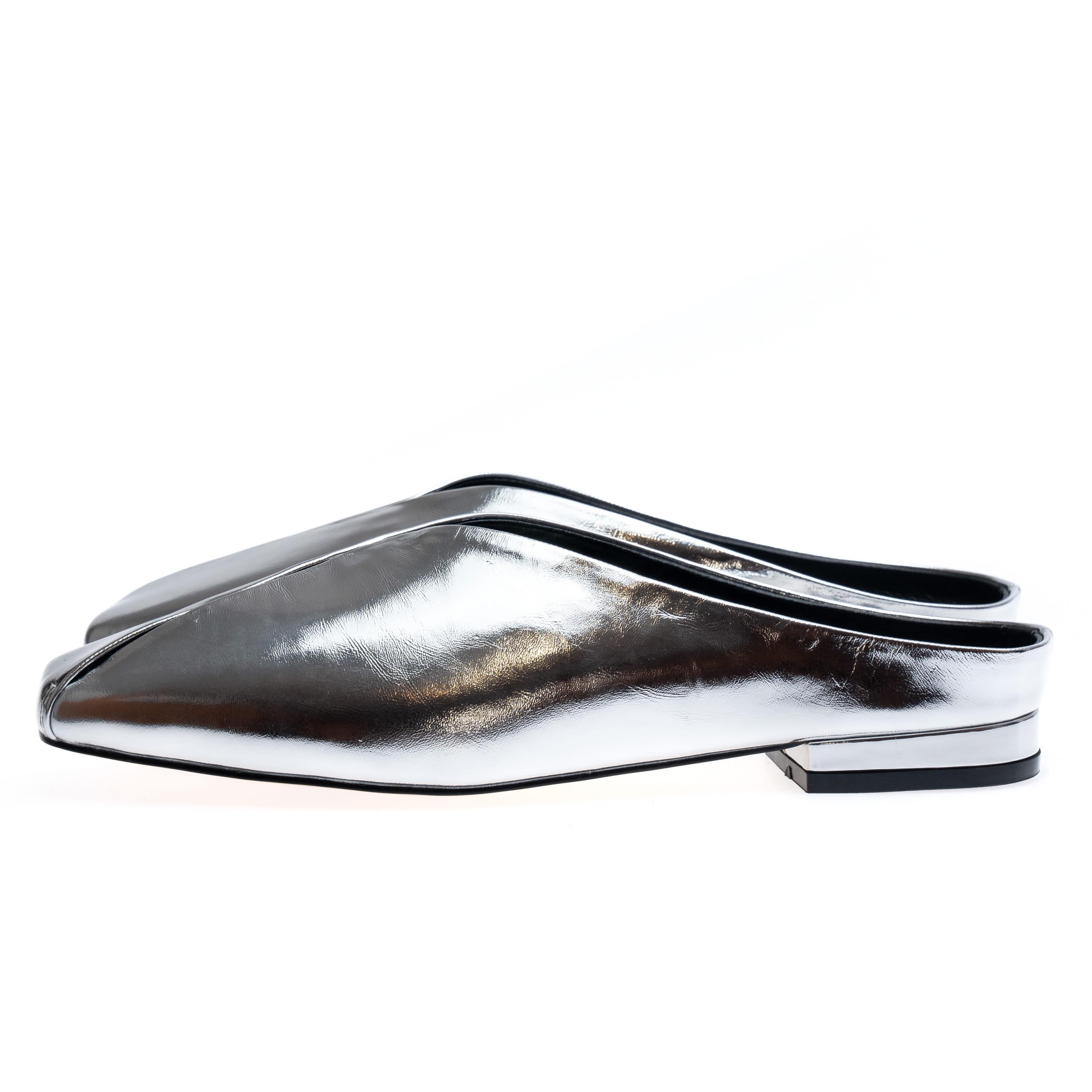 Мюли Verendina 01603 р. 38 Серебряный (104363769) - фото 4